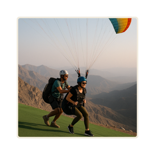 Tandem Paragliding with Video Package and Transport