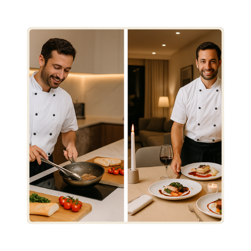 Private Chef Experience – 3 Course Dinner